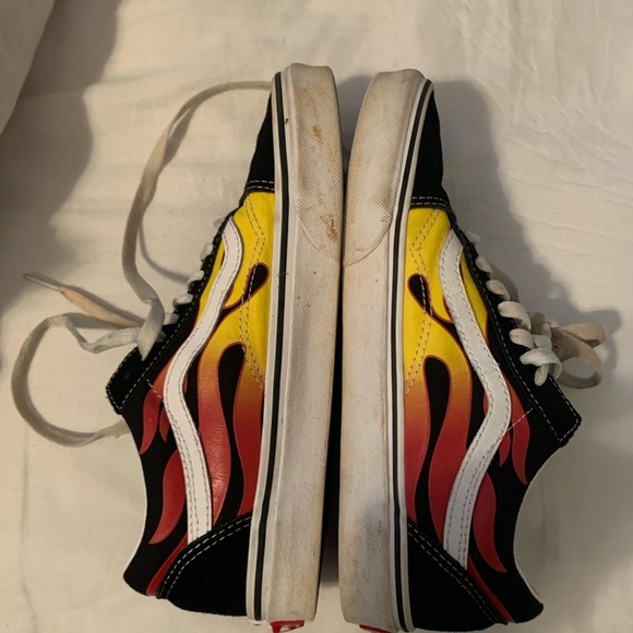 vans with fire on side